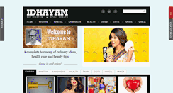 Desktop Screenshot of idhayam.com